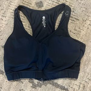 Senita Everyday Go with the Flow Nursing Sports Bra Size Small Navy Blue